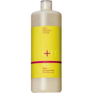 i+m Naturkosmetik - Hair Care Shine - Navulling Shampoo - 1000 ml