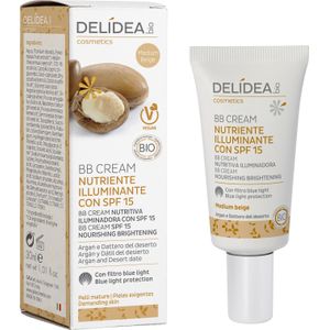 Delidea Argan & Date Nourishing & Brightening BB Cream SPF 15 - Medium Beige
