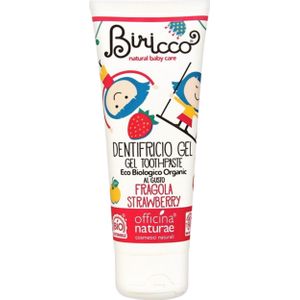 Officina Naturae Kinder-Tandgel Aardbei - 75 ml