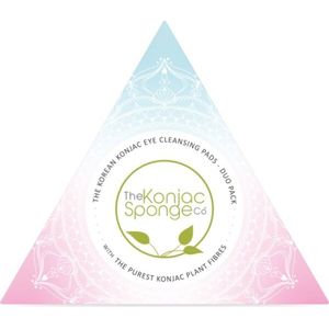 The Konjac Sponge Company Pack Eye Cleansing Pads - 2 Stuks