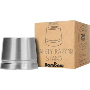 Bambaw - Veiligheidsscheermes Houder - Zilver - Aluminium