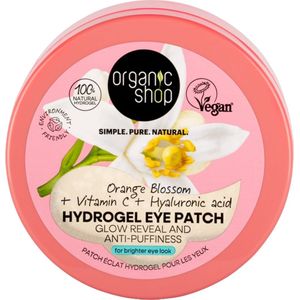 Organic Shop Hydrogel Eye Patch Orange Blossom - 60 Stuks