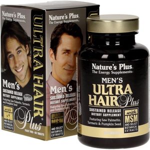 NaturesPlus Men's Ultra Hair Plus S/R - 60 Tabletten