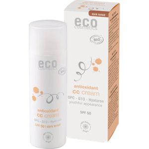 eco cosmetics Getinte CC Cream SPF 50 - Donker