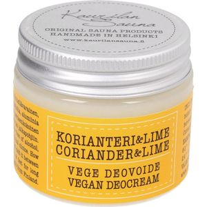 Kaurilan Sauna Vegan Deo Cream - Coriander & Lime