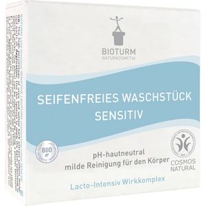 Bioturm Zeepvrije Cleansing Bar, sensitive - 100 g