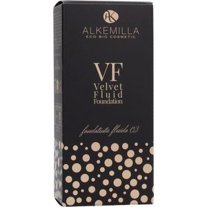 Alkemilla Eco Bio Cosmetic Velvet Fluid Foundation - 03