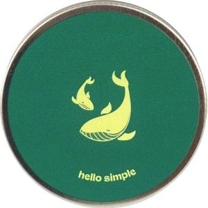 hello simple "Save the Oceans" Deodorant Cream - Lime & Cypress - 50 g