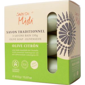 Savon du Midi Olijfzeep Set - Citroen
