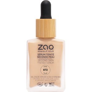 ZAO Second Skin Tinted Serum - 872 Nude