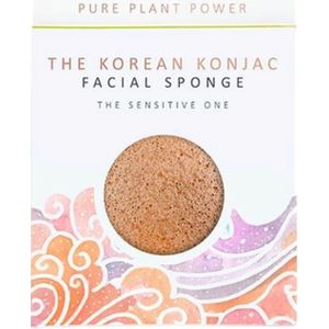The Elements Air with Calming Chamomile & Pink Clay Full Size Facial Sponge - 1 Stuk