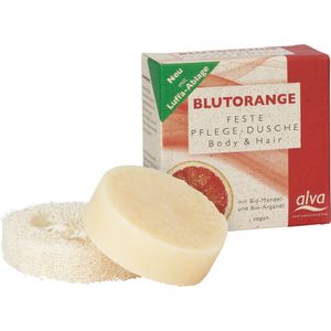 Alva Bloedsinaasappel Vaste Douchegel voor Lichaam en Haar - 60 g