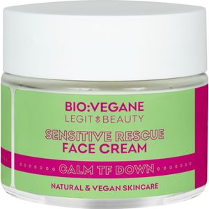 BIO:VÉGANE Legit Beauty Sensitive Rescue Face Cream - 50 ml