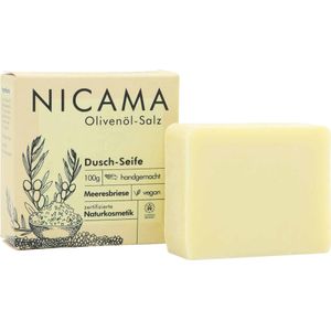 NICAMA Douchezeep - Olijfolie Zout