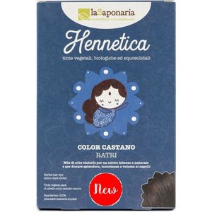 "Ratri" Donkerbruine Plantaardige Haarverf - 100 g