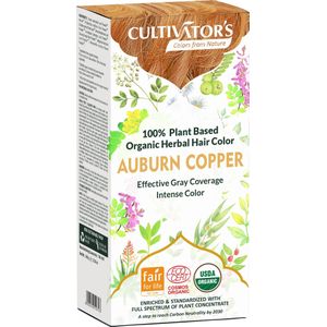 CULTIVATOR'S - Organic Herbal Hair Color - Roodbruin - 100 g