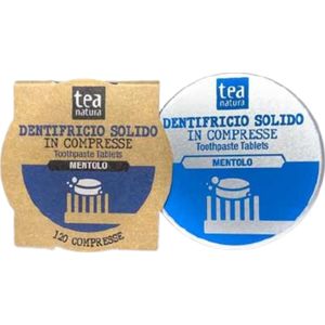 TEA Natura Menthol Tandpasta Tabletten - 120 Stuks