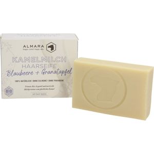 Zhenobya Kamelenmelk Haarzeep - Bosbes & Granaatappel