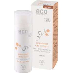 eco cosmetics Getinte CC Cream SPF 30 - Donker