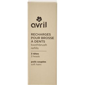 Avril Toothbrush Head Refills - Soft