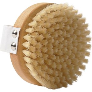 Djusie - Body Brush - 1 Stuk - Zachte Haren van Wild Zwijn - FSC®-gecertificeerd Beukenhout