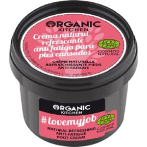 Organic Kitchen Natural Refreshing Anti-Fatigue Foot Cream "#lovemyjob" - 100 ml