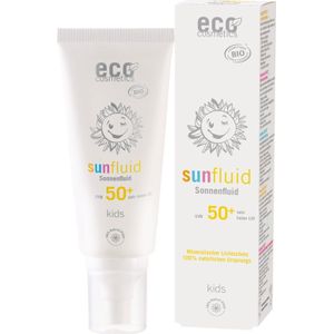 Eco Cosmetics - Kids Sunspray - Zonnebrand - LSF50+ - 100 ml - Veganistisch