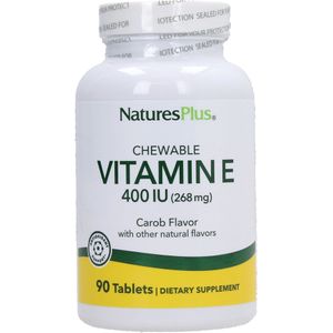 NaturesPlus Chewable Vitamin E 400 IU - 90 Kauwtabletten