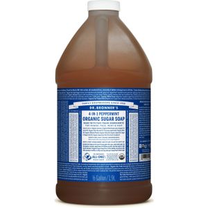 Dr. Bronner's - Sugar Soap - Pepermunt - 1,90 l - Handzeep