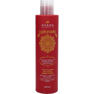 GYADA COSMETICS - Hyalurvedic Reflex-shampoo - 200 ml - Bescherming en Bleekeffect voor Rood Haar