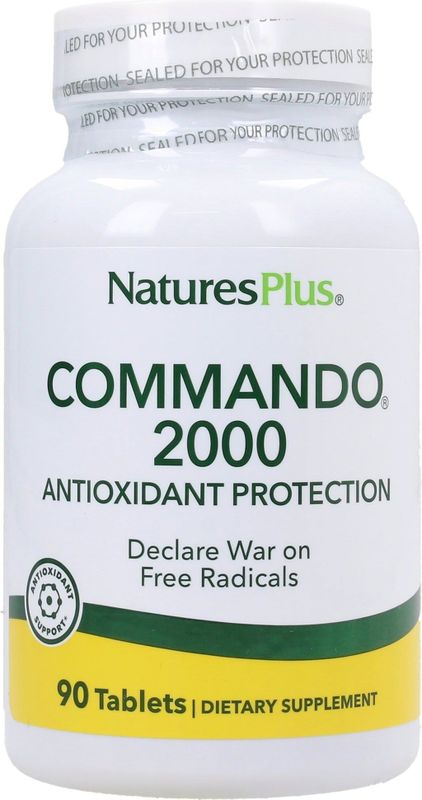Nature's Plus - Commando 2000 - Antioxidant Protection - 90 Tabletten