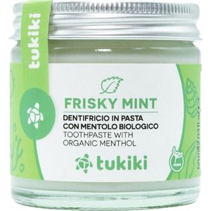 Tukiki Tandpasta in Glas - Frisky Mint