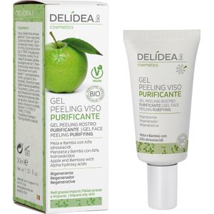 Delidea Apple & Bamboo Purifying Face Peeling Gel - 30 ml