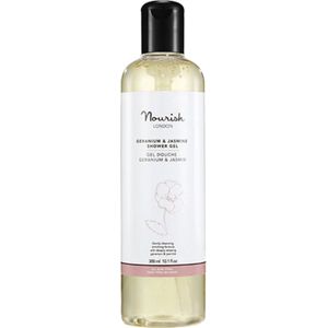 Nourish London Geranium & Jasmine Shower Gel - 300 ml