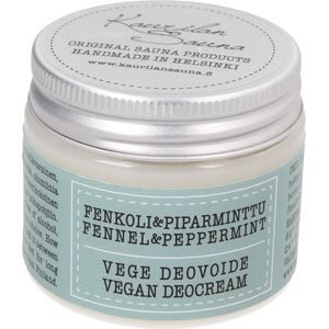 Kaurilan Sauna Vegan Deo Cream - Fennel & Peppermint