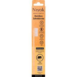 Niyok - Choosebrush - Bamboe Tandenborstel - Veganistisch - Zachte Reiniging - Animal Protection