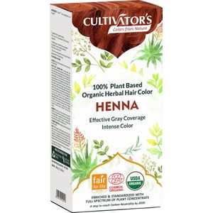 Vegan - Haarverf - 100% Biologische Henna - Fair Trade