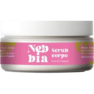 Alkemilla Eco Bio Cosmetic Nebbia Kiwi & Aardbei Lichaamsscrub - 150 g