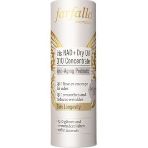 Farfalla Anti-Aging Prebiotic Iris NAD+ Dry Oil Q10 Concentrate - 15 ml