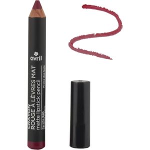 Avril Matte Lipstick Pencil Jumbo - Fraise des Bois