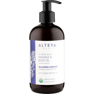 Alteya Organics Massage & Body Oil Bulgarian Lavender - 250 ml