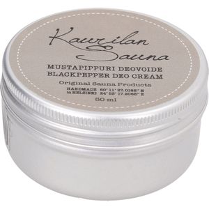 Kaurilan Sauna Deo Cream - Black Pepper