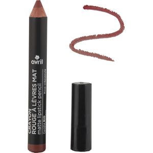 Avril Matte Lipstick Pencil Jumbo - Rose crépuscule
