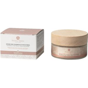 BeWell Green Calendula & Prickly Pear Face Scrub - 100 ml