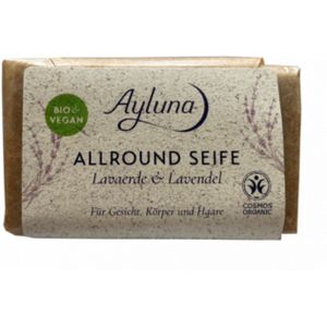 Ayluna Allround Zeep - Lava Aarde en Lavendel - 100 g