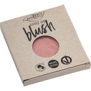 puroBIO cosmetics Compact Blush REFILL - 01 Roze (glinsterend)
