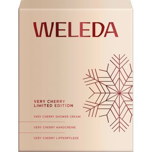 Weleda - Very Cherry - Geschenkset - 1 Set - Douchecrème - Handcrème - Lippenbalsem