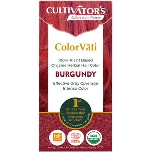 CULTIVATOR'S ColorVãti Biologische Kruiden Haarkleuring - 12 Bourgondisch - 100 g