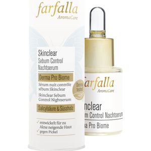 Farfalla Skinclear Derma Pro Biome Sebum Control Night Serum - 15 ml