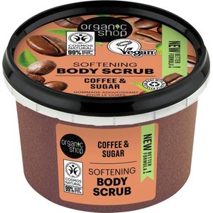 Organic Shop Softening Body Scrub Coffee & Sugar - 250 ml